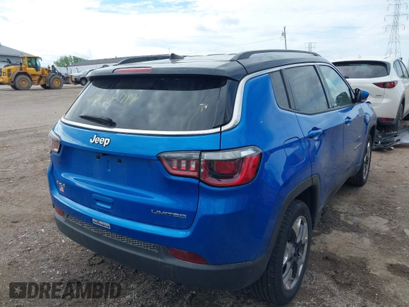 2019 Jeep Compass Limited с VIN 3C4NJDCBXKT647860, выставлен на аукционе IAAI как лот 42165719 с пробегом 82 860 миль миль и . История ставок и продаж доступна на DreamBid. Изображение 4.