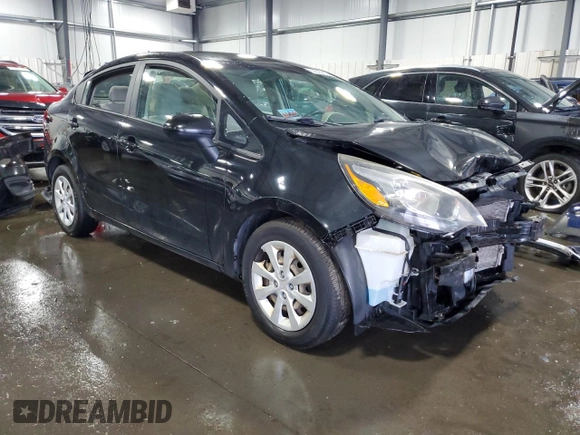 2013 Kia Rio LX z VIN KNADM4A38D6283981, wystawiony jako Copart lot #60595875 z przebiegiem 144 817 mil mil oraz Nie do naprawy • Non repairable. Historia ofert i sprzedaży dostępna na DreamBid. Obrazek 4.