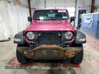 2021 Jeep Wrangler Unlimited Sport Altitude with VIN 1C4HJXDG2MW855205, listed as a Copart auction lot 42968925 with 49,846 mi miles and Salvage Title. Bid and sale history available at carsss.com. Image 5.