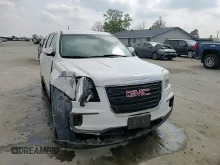 2017 GMC Terrain SLE with VIN 2GKALMEK4H6305053, listed as a Copart auction lot 52783395 with 123,336 mi miles and Salvage Title. Bid and sale history available at carsss.com. Image 11.