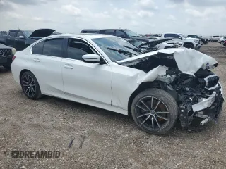 2022 BMW 3 Series 330i with VIN 3MW5R1J07N8C63497, listed as a Copart auction lot 54549985 with Not provided miles and Salvage title. Bid and sale history available at DreamBid. Image 4.