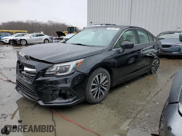 2019 Subaru Legacy Premium with VIN 4S3BNAF60K3015921, listed as a Copart auction lot 39510383 with 45,574 mi miles. Bid and sale history available at carsss.com. Image 1.