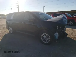 2022 Kia Carnival LXS with VIN KNDNB4H31N6136308, listed as a Copart auction lot 80063784 with 0 mi miles and Salvage Title. Bid and sale history available at carsss.com. Image 4.