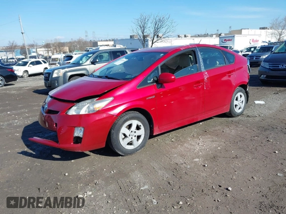 2010 Toyota Prius II with VIN JTDKN3DU9A0208758, listed as a IAAI auction lot 41879079 with Not Provided miles and . Bid and sale history available at DreamBid. Image 2.