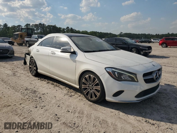2019 Mercedes-Benz CLA 250 with VIN WDDSJ4EB8KN768988, listed as a Copart auction lot 48667814 with 82,626 mi miles and . Bid and sale history available at DreamBid. Image 4.