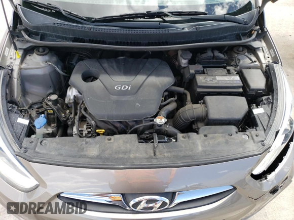 2014 Hyundai Accent GLS with VIN KMHCU4AE0EU676317, listed as a Copart auction lot 53395075 with 79,838 mi miles and Salvage Title. Bid and sale history available at carsss.com. Image 11.