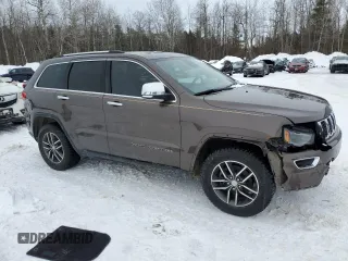 2017 Jeep Grand Cherokee Limited with VIN 1C4RJEBG3HC957258, listed as a Copart auction lot 45875215 with 117,381 mi miles and Salvage title. Bid and sale history available at DreamBid. Image 4.