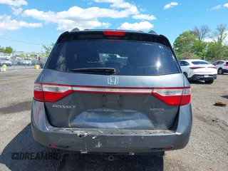 2011 Honda Odyssey Touring Elite with VIN 5FNRL5H96BB043339, listed as a IAAI auction lot 42174767 with 161,233 mi miles and . Bid and sale history available at DreamBid. Image 16.