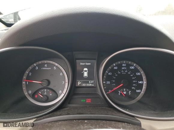 2016 Hyundai Santa Fe Sport with VIN 5XYZUDLB6GG364699, listed as a Copart auction lot 53424135 with 331,508 mi miles and Clean Title. Bid and sale history available at carsss.com. Image 9.