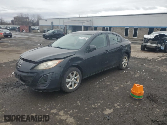 2010 Mazda 3 i Sport with VIN JM1BL1SGXA1319241, listed as a Copart auction lot 48475855 with 144,059 mi miles and Salvage Title. Bid and sale history available at carsss.com. Image 1.