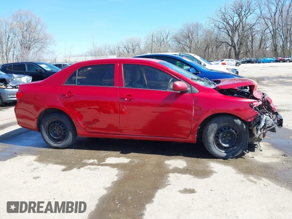 2010 Toyota Corolla with VIN 1NXBU4EE9AZ260962, listed as a IAAI auction lot 41847582 with 237,533 mi miles and . Bid and sale history available at DreamBid. Image 13.