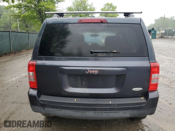 2014 Jeep Patriot Latitude with VIN 1C4NJPFA1ED651021, listed as a Copart auction lot 56947445 with 137,239 mi miles and Salvage title. Bid and sale history available at DreamBid. Image 6.