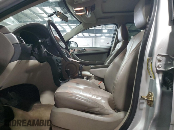 2005 Chrysler Pacifica Touring with VIN 2C4GM68425R368366, listed as a Copart auction lot 54777675 with 122,521 mi miles and Salvage Title. Bid and sale history available at DreamBid. Image 7.