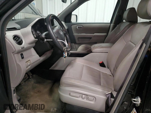 2013 Honda Pilot EX-L with VIN 5FNYF4H77DB061458, listed as a Copart auction lot 52008765 with 106,505 mi miles and Salvage title. Bid and sale history available at DreamBid. Image 7.