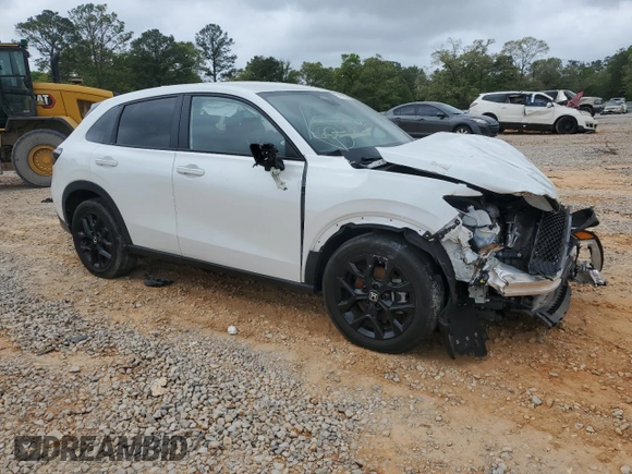 2023 Honda HR-V Sport with VIN 3CZRZ1H57PM706984, listed as a Copart auction lot 51182275 with 19,552 mi miles and Salvage Title. Bid and sale history available at carsss.com. Image 4.