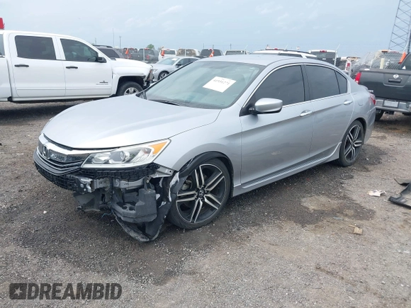 2016 Honda Accord Sport with VIN 1HGCR2F55GA210195, listed as a IAAI auction lot 41931271 with 78,979 mi miles and . Bid and sale history available at DreamBid. Image 17.
