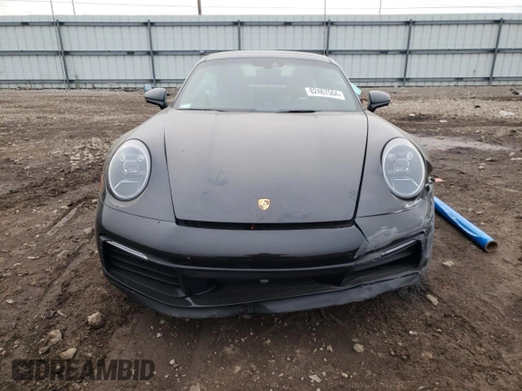 2024 Porsche 911 Carrera S with VIN WP0AB2A91RS221468, listed as a Copart auction lot 82467564 with 3,513 mi miles and Salvage Title. Bid and sale history available at carsss.com. Image 5.