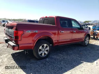 2018 Ford F-150 XL with VIN 1FTEW1EGXJFA29357, listed as a Copart auction lot 53203385 with 202,366 mi miles and Salvage Title. Bid and sale history available at DreamBid. Image 3.