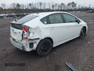 2014 Toyota Prius Four with VIN JTDKN3DU9E1753231, listed as a IAAI auction lot 41901612 with 141,687 mi miles. Bid and sale history available at carsss.com. Image 4.