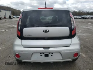 2019 Kia Soul + with VIN KNDJP3A5XK7698879, listed as a Copart auction lot 53384315 with 53,348 mi miles and Salvage Title. Bid and sale history available at carsss.com. Image 6.