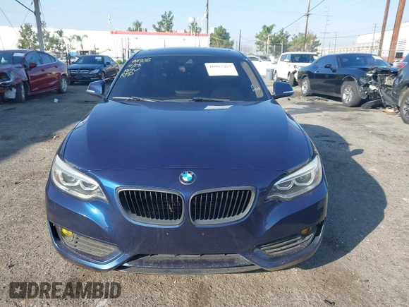 2015 BMW 2 Series 228i xDrive with VIN WBA1F7C5XFV367287, listed as a IAAI auction lot 40802463 with 113,427 mi miles and . Bid and sale history available at carsss.com. Image 12.