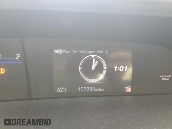 2014 Honda Civic LX with VIN 2HGFB2F50EH534896, listed as a Copart auction lot 52857245 with 157,284 mi miles and Salvage Title. Bid and sale history available at DreamBid. Image 9.