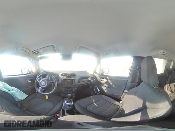 2018 Jeep Renegade Latitude with VIN ZACCJBBB0JPH11875, listed as a Copart auction lot 46358685 with 50,819 mi miles and Salvage title. Bid and sale history available at DreamBid. Image 13.