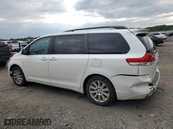 2011 Toyota Sienna XLE with VIN 5TDDK3DC6BS004295, listed as a Copart auction lot 65534555 with 195,143 mi miles and Clean title. Bid and sale history available at DreamBid. Image 2.