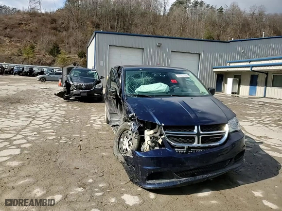 2017 Dodge Grand Caravan SE with VIN 2C4RDGBG8HR682867, listed as a Copart auction lot 47192325 with 107,667 mi miles and Salvage Title. Bid and sale history available at carsss.com. Image 12.