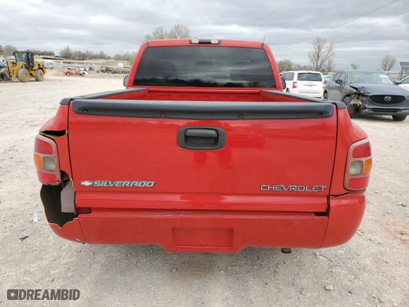 2002 Chevrolet Silverado 1500 with VIN 1GCEC14V92Z155332, listed as a Copart auction lot 49626485 with 108,362 mi miles and Salvage Title. Bid and sale history available at carsss.com. Image 6.