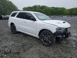 2021 Dodge Durango GT Plus with VIN 1C4RDJDG8MC850682, listed as a Copart auction lot 58235845 with 32,245 mi miles and Salvage title. Bid and sale history available at DreamBid. Image 4.