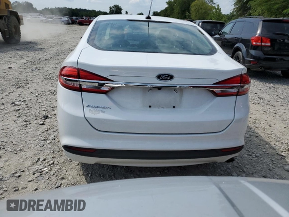 2017 Ford Fusion S with VIN 3FA6P0G79HR227617, listed as a Copart auction lot 61386954 with 72,640 mi miles and Salvage Title. Bid and sale history available at carsss.com. Image 6.