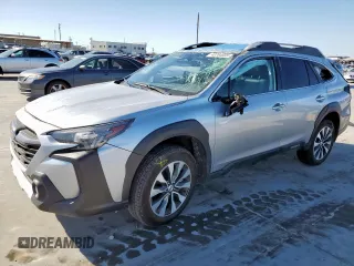 2024 Subaru Outback Touring с VIN 4S4BTAPC0R3106378, выставлен на аукционе Copart как лот 48764855 с пробегом 5 202 миль миль и Списание • Salvage title. История ставок и продаж доступна на DreamBid. Изображение 1.