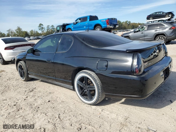 2007 Chevrolet Monte Carlo LS with VIN 2G1WJ15K779405546, listed as a Copart auction lot 83322184 with 97,904 mi miles and Salvage Title. Bid and sale history available at carsss.com. Image 2.