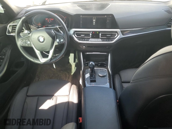 2021 BMW 3 Series 330i xDrive with VIN 3MW5R7J06M8C11375, listed as a Copart auction lot 49485275 with 55,146 mi miles and Salvage Title. Bid and sale history available at DreamBid. Image 8.