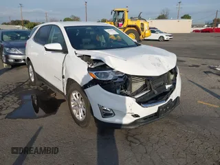 2020 Chevrolet Equinox LT z VIN 3GNAXKEV6LL215431, wystawiony jako IAAI lot #41566804 z przebiegiem 36 644 mil mil oraz . Historia ofert i sprzedaży dostępna na DreamBid. Obrazek 1.