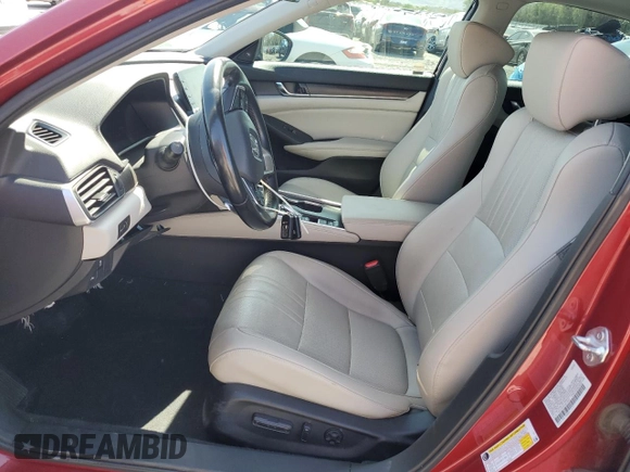 2022 Honda Accord EX-L with VIN 1HGCV3F54NA014957, listed as a Copart auction lot 58628265 with 138,852 mi miles and Salvage title. Bid and sale history available at DreamBid. Image 7.