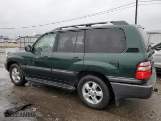 2004 Toyota Land Cruiser with VIN JTEHT05J342058427, listed as a Copart auction lot 86834364 with 245,279 mi miles and Clean Title. Bid and sale history available at carsss.com. Image 2.