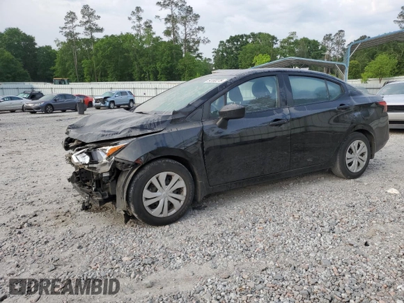 2020 Nissan Versa S z VIN 3N1CN8DV5LL886846, wystawiony jako Copart lot #54183275 z przebiegiem 93 641 mil mil oraz Szkoda całkowita • Salvage title. Historia ofert i sprzedaży dostępna na DreamBid. Obrazek 1.