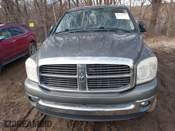 2007 Dodge 1500 Laramie with VIN 1D7HU18237S202967, listed as a IAAI auction lot 41628793 with 252,145 mi miles. Bid and sale history available at carsss.com. Image 21.