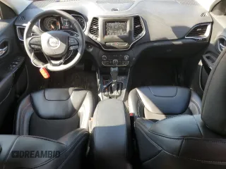 2020 Jeep Cherokee Altitude with VIN 1C4PJLLB1LD573710, listed as a Copart auction lot 57703275 with 124,016 mi miles and Salvage title. Bid and sale history available at DreamBid. Image 8.