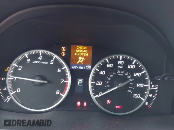 2017 Acura RDX w/Technology Pkg with VIN 5J8TB4H59HL022329, listed as a IAAI auction lot 40912928 with 61,179 mi miles. Bid and sale history available at carsss.com. Image 7.