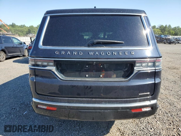 2024 Jeep Grand Wagoneer Series III with VIN 1C4SJSGP4RS186356, listed as a Copart auction lot 65508245 with 13,811 mi miles and Clean title. Bid and sale history available at DreamBid. Image 6.