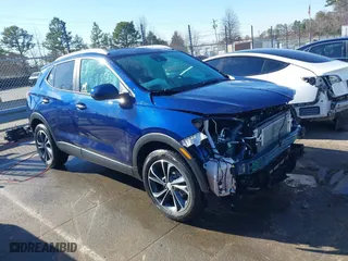 2023 Buick Encore GX Select with VIN KL4MMDS20PB054144, listed as a IAAI auction lot 41290410 with 30,101 mi miles. Bid and sale history available at carsss.com. Image 1.