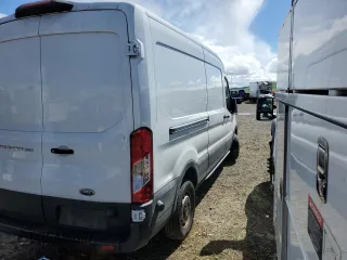 2019 Ford Transit with VIN 1FTYR2CM9KKB70898, listed as a Copart auction lot 48930885 with 24,294 mi miles and Salvage Title. Bid and sale history available at carsss.com. Image 4.