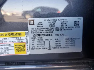 2014 Buick Enclave Leather with VIN 5GAKRBKD3EJ226675, listed as a Copart auction lot 51979815 with 179,040 mi miles and Salvage Title. Bid and sale history available at carsss.com. Image 15.