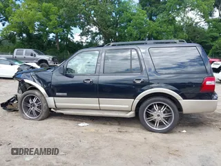 2008 Ford Expedition Eddie Bauer with VIN 1FMFU17508LA51476, listed as a IAAI auction lot 42418155 with 250,541 mi miles and . Bid and sale history available at DreamBid. Image 13.