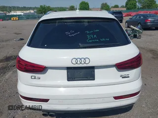 2018 Audi Q3 Premium with VIN WA1ECCFS3JR016577, listed as a IAAI auction lot 42177891 with 91,876 mi miles and . Bid and sale history available at DreamBid. Image 16.