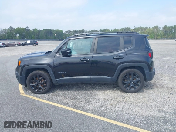 2018 Jeep Renegade Latitude with VIN ZACCJABB7JPJ44622, listed as a IAAI auction lot 40818647 with 101,137 mi miles and . Bid and sale history available at DreamBid. Image 14.