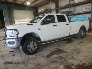 2023 Ram 3500 Tradesman z VIN 3C63R3GL6PG545959, wystawiony jako Copart lot #44113755 z przebiegiem 50 850 mil mil oraz Szkoda całkowita • Salvage title. Historia ofert i sprzedaży dostępna na DreamBid. Obrazek 1.